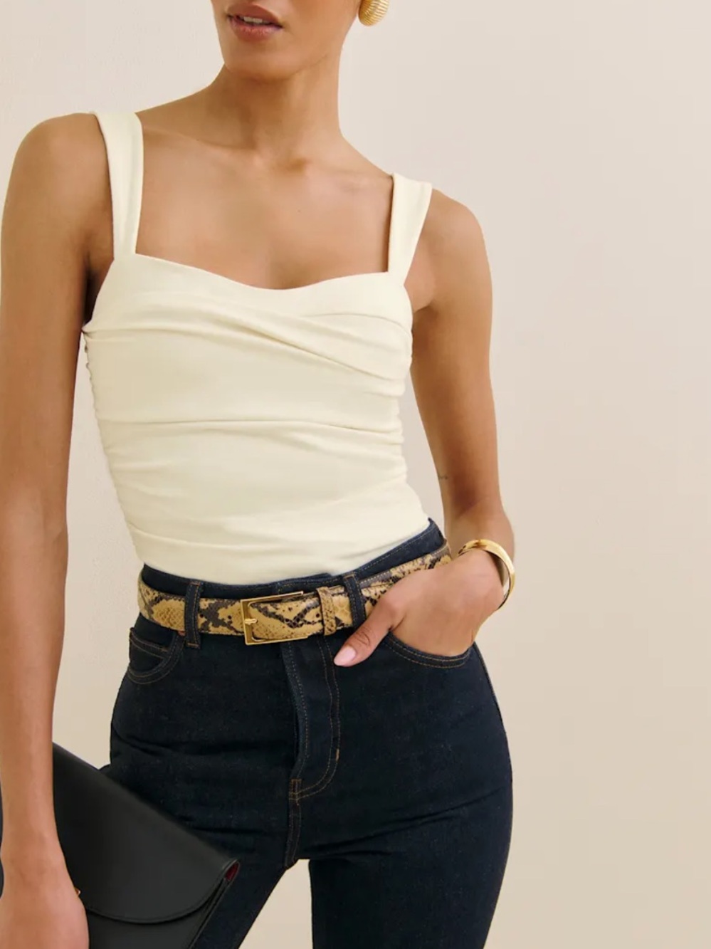 Reformation Trish Knit Top